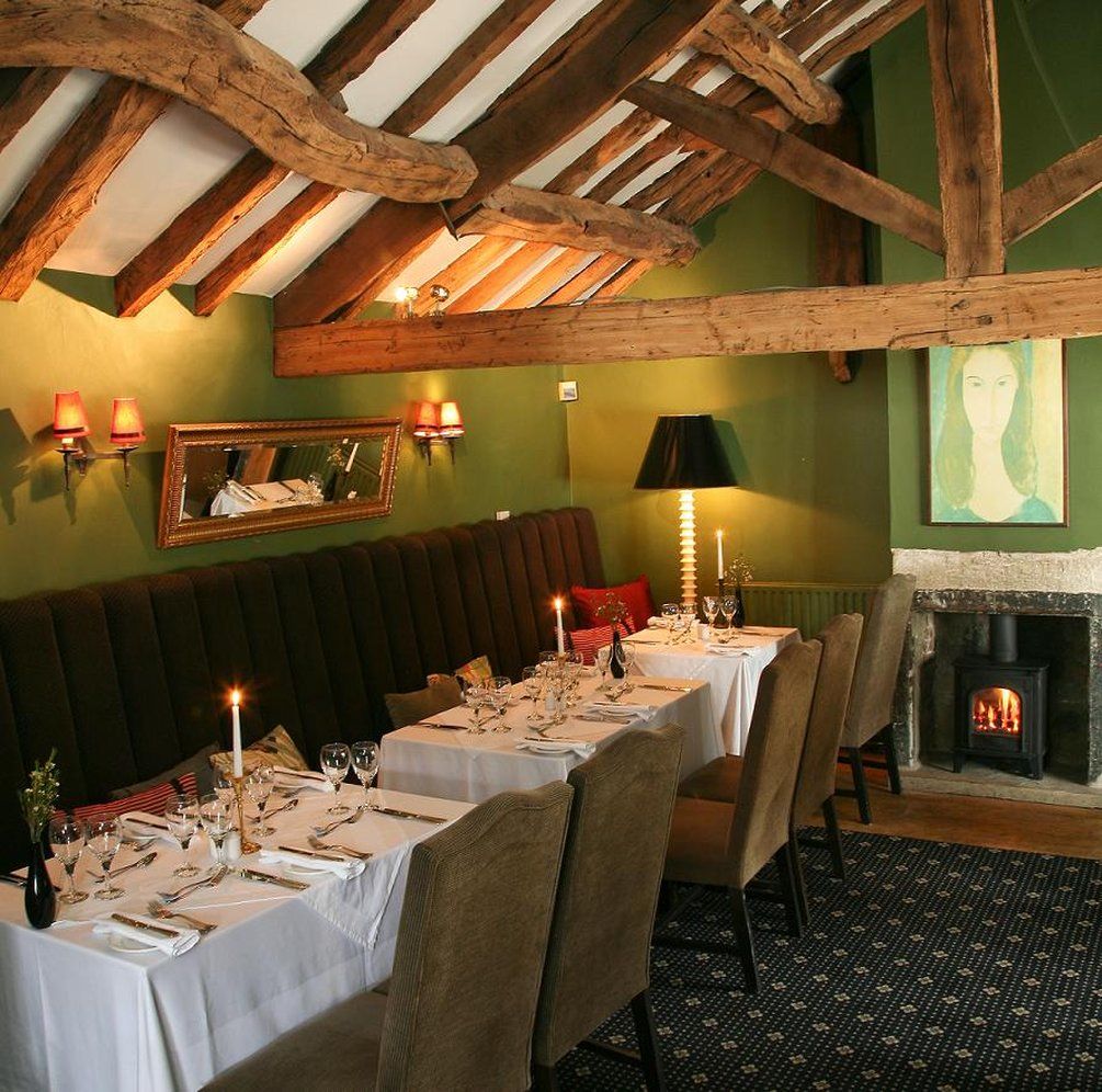 Shibden Mill Inn Halifax Restoran fotoğraf